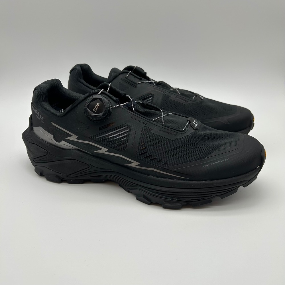 Kailas Fuga EX3 Power Grip Men 10 Black Trail Running Shoes BOA Vibram KS2413115